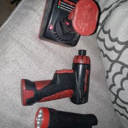 Snap On Drill And Flashlight