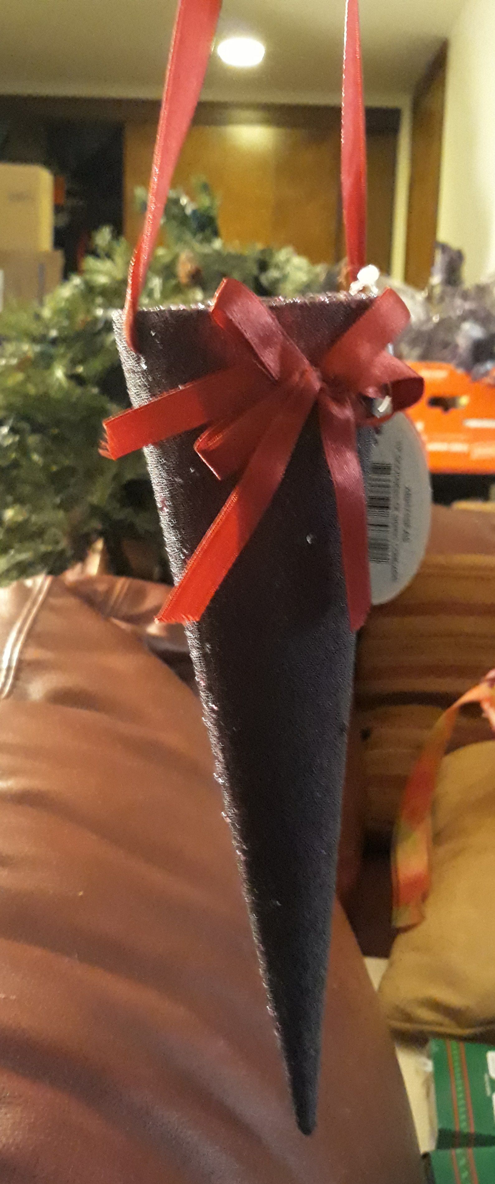Purple Cone Christmas Ornaments/Decor