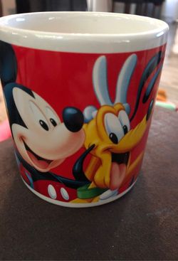 WALT DISNEY Applause FAB FIVE FLORIDA 12oz. Coffee Mug Cup Mickey Minnie Donald