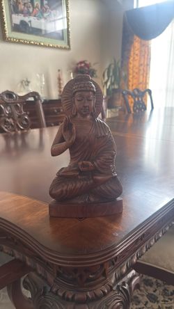 Wooden Buddha Statue