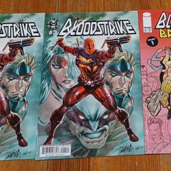 Bloodstrike 3 Comic Book Lot Super Hero Issue 3 Brutalists Part 1