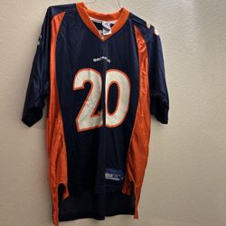 MAURICE CLARETT Denver Broncos Jersey #20 RARE Reebok Replica Vintage 2005 M