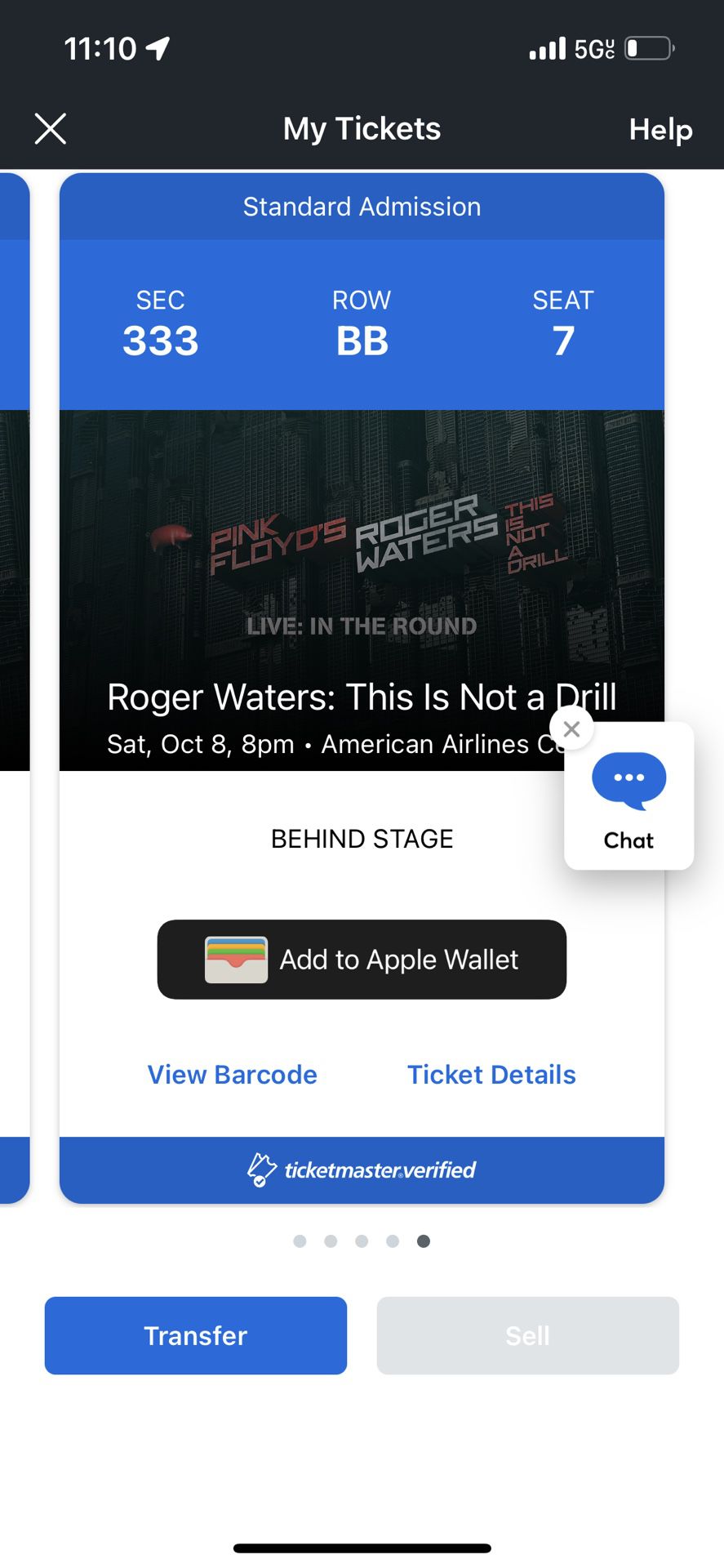 ROGER WATERS (Pink Floyd) tickets October 8th Dallas 