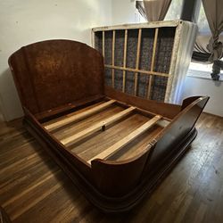 Queen Size Sleigh Bed Frame
