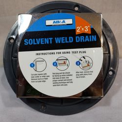 @CNG #25 BATHROOM SHOWER SQUARE CAST DRAIN FITS 2"X3" 63611 / ABA44703SQ