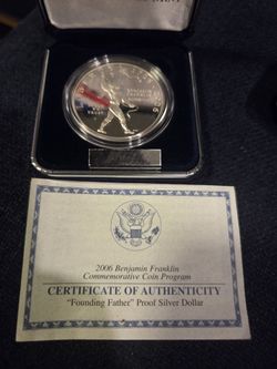 2006 Ben Franklin Silver Coin