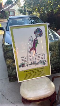 8th Annual Scene Festival Festival Jubilee Poster frame