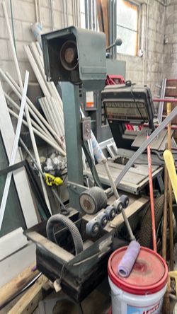 Wet belt sander