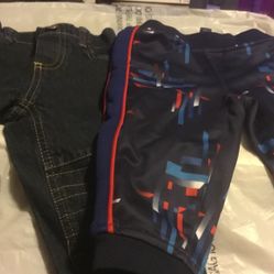Two Boys Pant Size 18 Month On Sale  2  For 5.00 One Pair Of Jean One Sport 