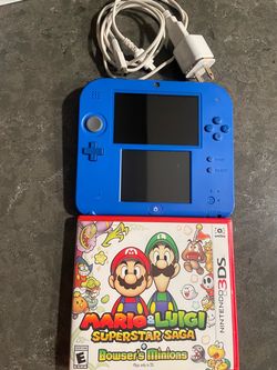 Nintendo 2DS Bundle with Mario + Luigi Superstar Saga + Bowser’s Minions