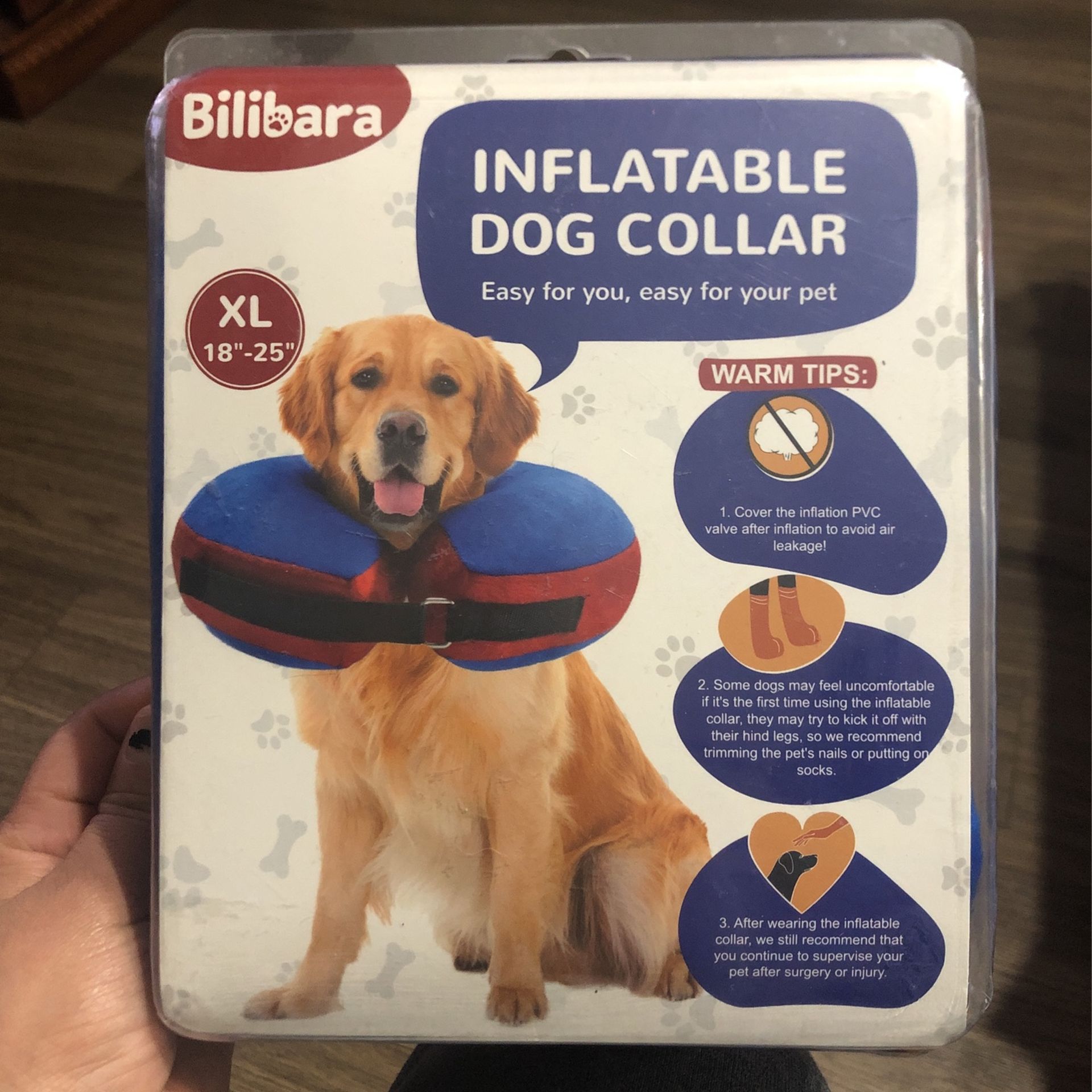 Inflatable Dog Collar XL