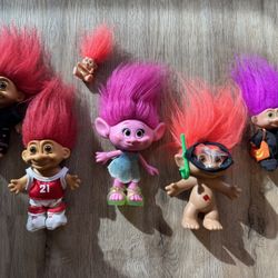 Troll Lot (6) Vintage & Newer