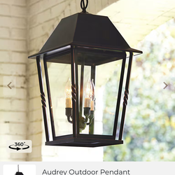 Ballard Designs Item: #LO466 Audrey Outdoor Pendant