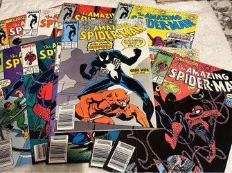 10  AMAZING SPIDER-MAN VINTAGE NEWSSTAND COMICS