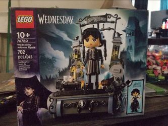 Lego Wednesday Addams most bags sealed. Dont know if any pieces missing.