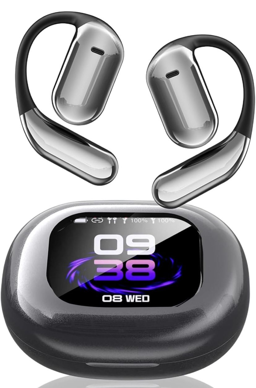 AI Language Translator Earbuds Translation Earbuds Real Time 144 Languages Open-Ear Bluetooth Device with 8 Accent Offline,
