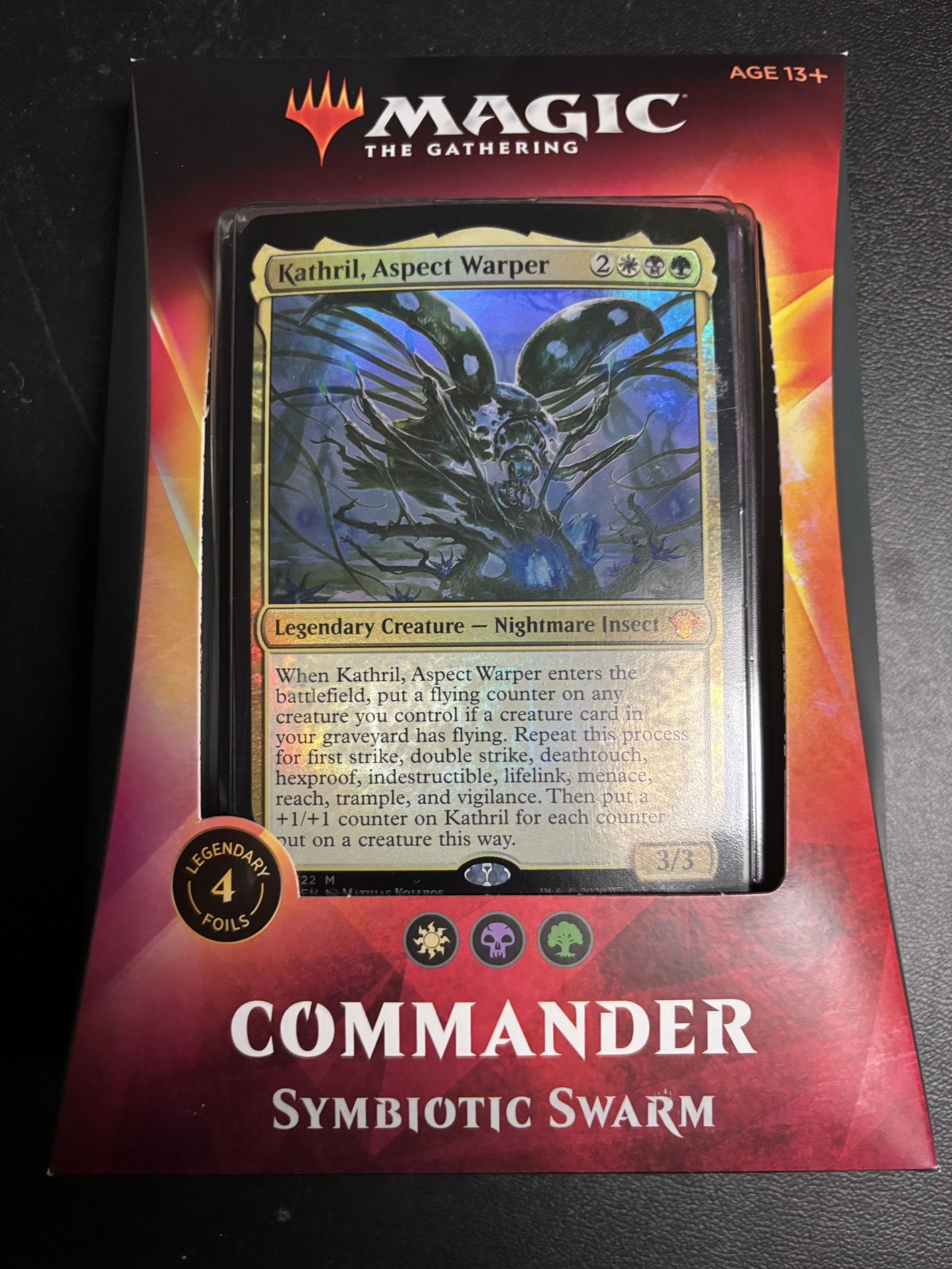 MTG Magic The Gathering Symbiotic Swarm Precon Commander Deck