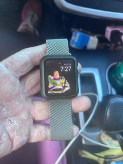 Apple Watch with Milanese Loop Band