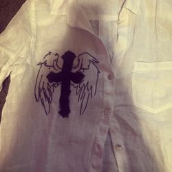 Made This Design On This Jacket Or Wtv It’s Called Mb😭. Look In Description!