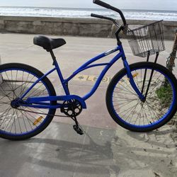 Blue Beach Cruiser 