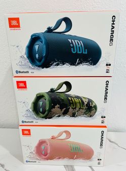 JBL Charge 6 Bluetooth Speaker – 3 Pack