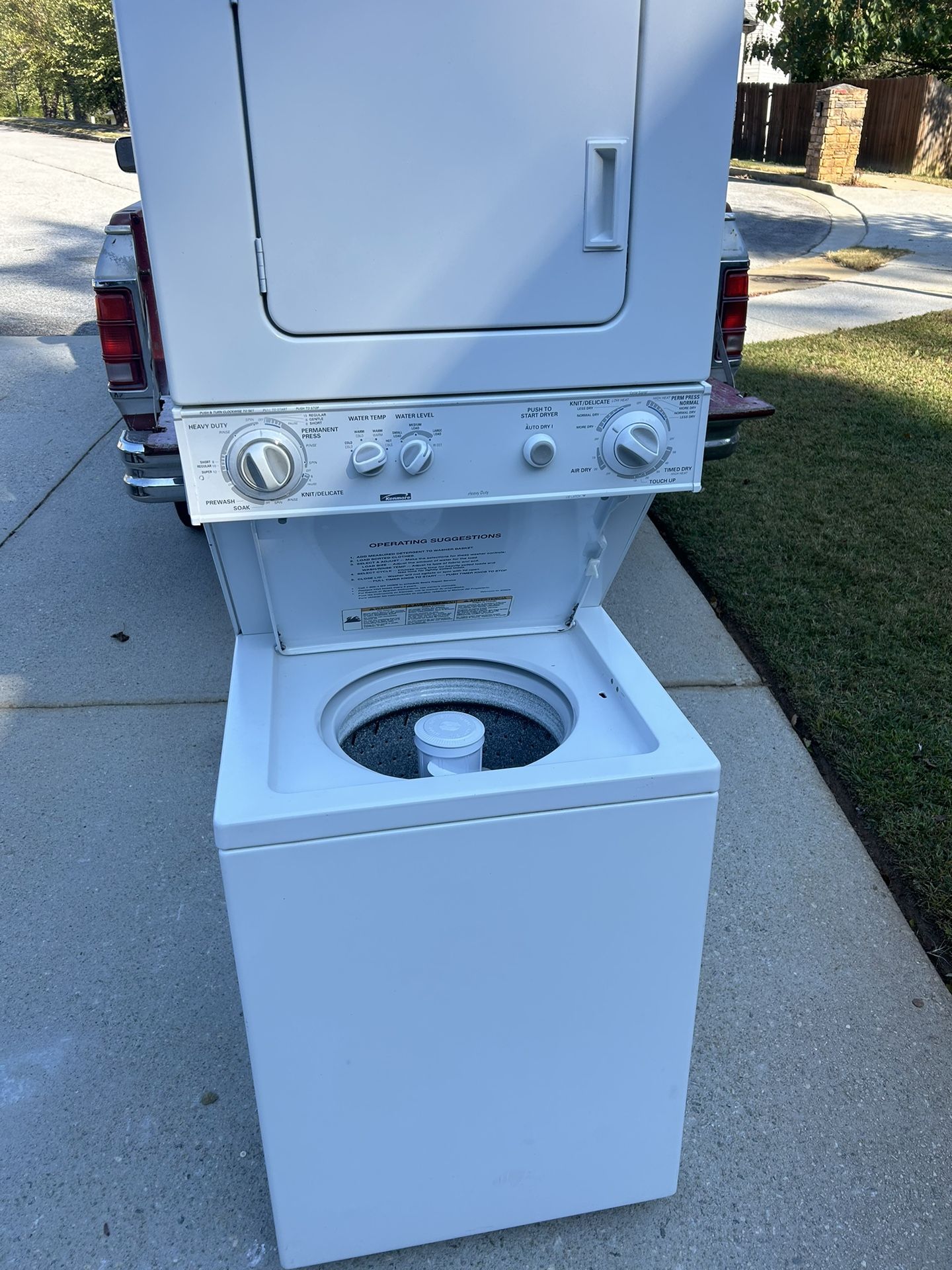 Stackable Washer And Dryer