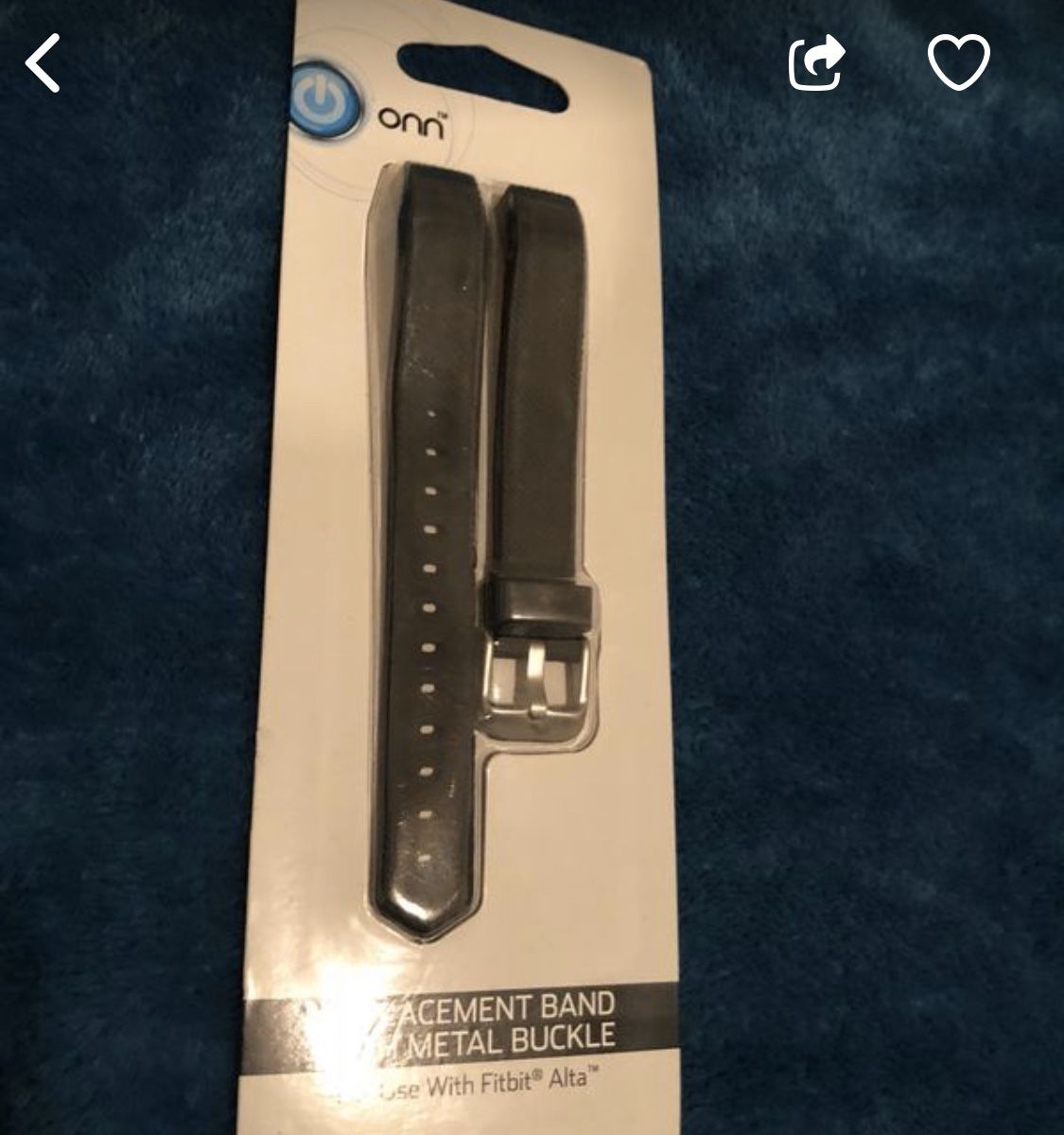 Alta FitBit Replacement Band Black
