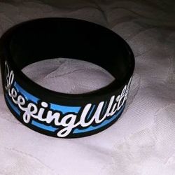 Sleeping With Sirens-Your Forever Is All That I Need- Rubber Band Bracelet 