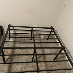 Full Size Bed Frame With Mattress 