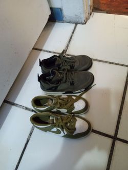 Zapatos size 1 y 2 por$25
