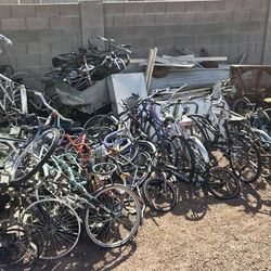 Lot Of Bikes and Bike Parts