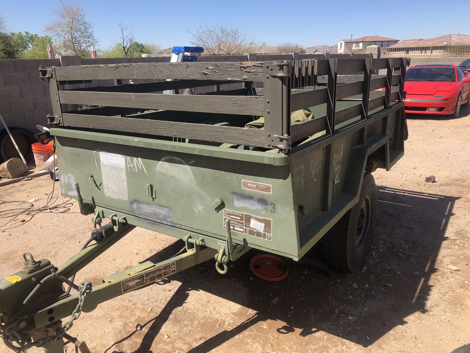 M101 -A2 Military Trailer