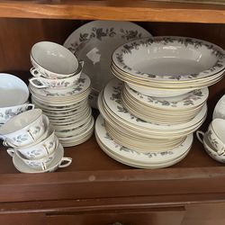 Royal Worcester 1961 China Set June Garland.