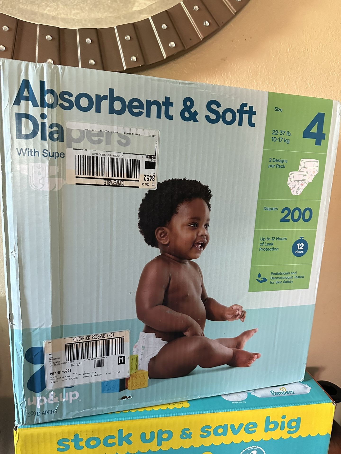 Size 4 200 Diapers