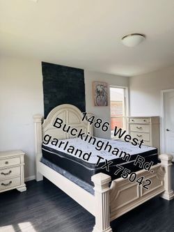 Furniture bedroom set and mattress