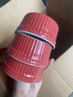 Red Ramekins 