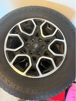 2023 Ford F-150 OEM 18” Wheels & Yokohama Tires (Set of 4)