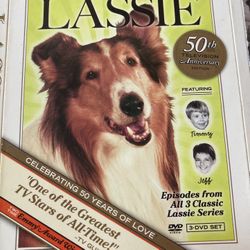 🐾 50th Anniversary Edition LASSIE 24 Greatest TV Adventures 