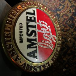 Vintage Amstel Light Sign! 