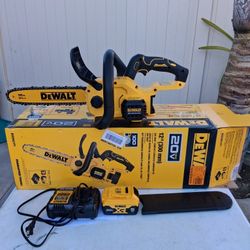 Dewalt 20v Max 12" Chainsaw Kit 