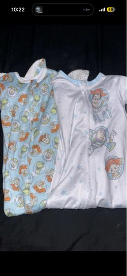 Toy Story Baby Zip-Up Sleepers Set of 2
