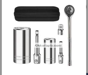Panmax Universal Socket Wrench Set (11-32mm 7-19mm),Super Socket Unscrew Any Bolt,Professional Sockets Tools With Power Drill