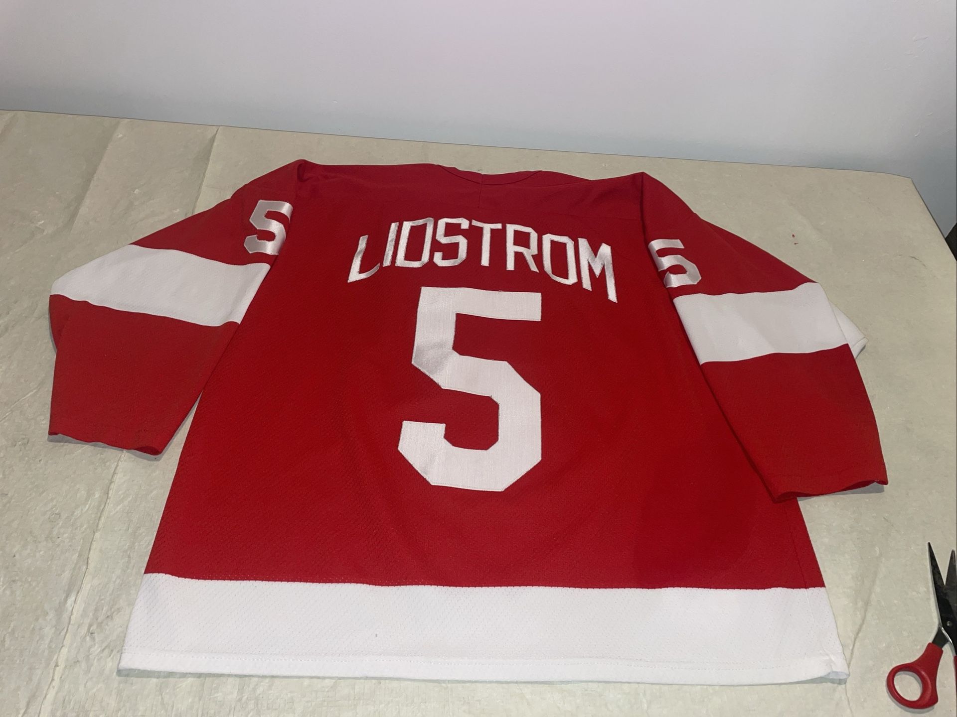 Nicklas Lidstrom Detroit Red Wings Ccm Jersey Mens Xl Clean Sewn Vintage Nhl