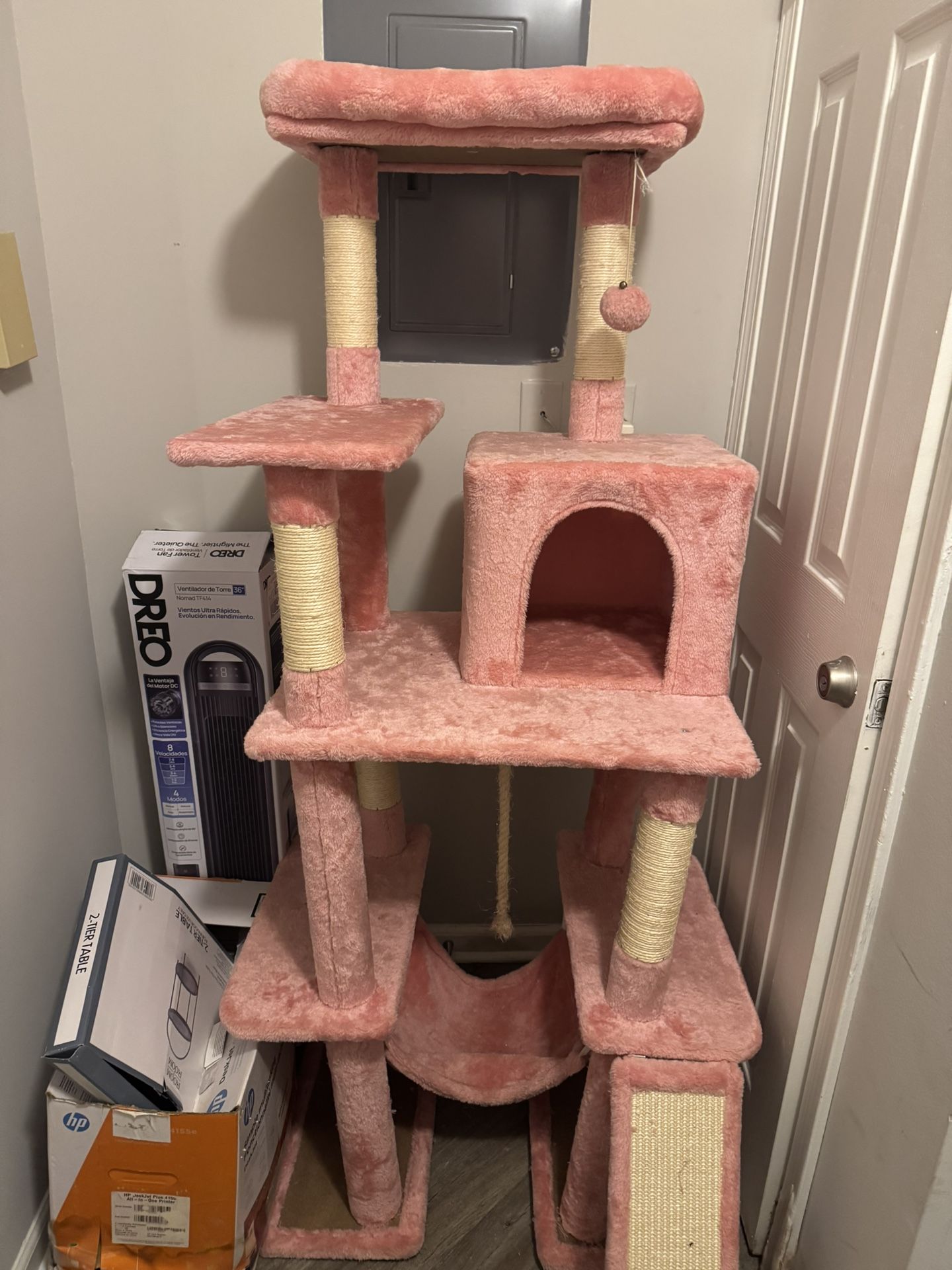 Pink Cat Tree 