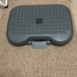 Adjustable Foot Stool For Under Feet At Desk Or Any Chair For Ergonomic Position 