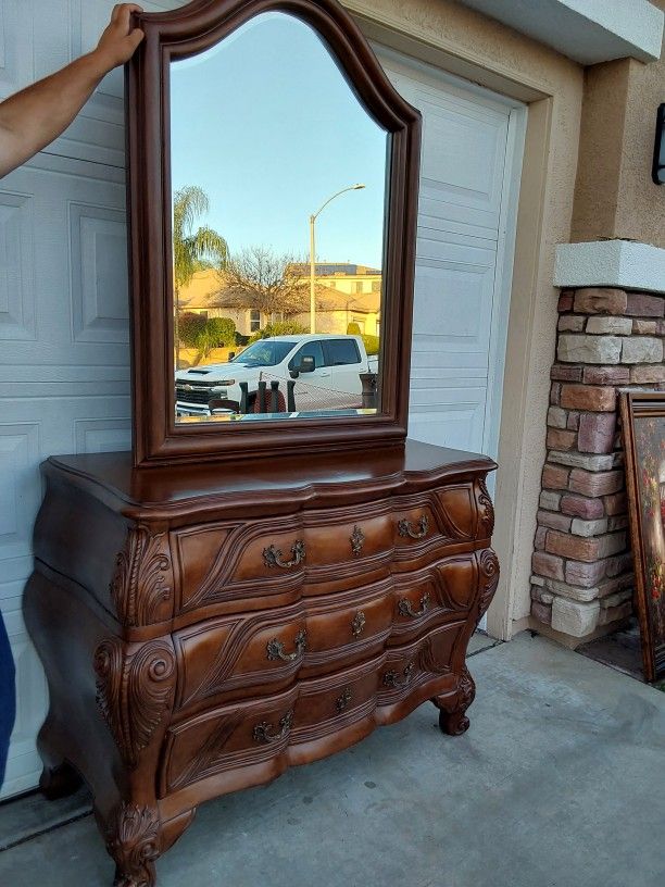 Dresser And Mirror