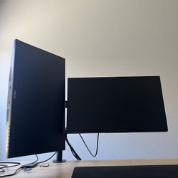 240hz Alienware Gaming Monitor And 144hz Asus Gaming Monitor