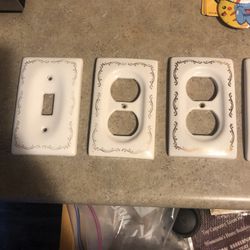 Antique Light Switches And Socket Covers 