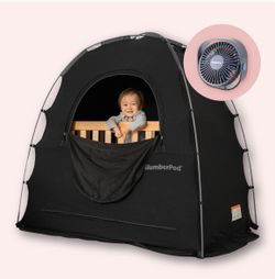 SlumberPod with Fan - Blackout Sleep Tent