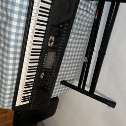 Piano Comes With Seat & Stand 